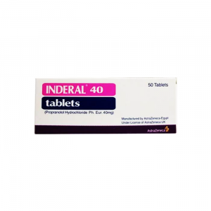 INDERAL 40 MG ( PROPRANOLOL ) 50 TABLETS